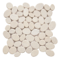 Mosaïque galet scie crème Mosaïque galet scie crème