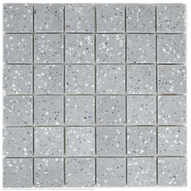 Mosaïque terrazzo dark grey