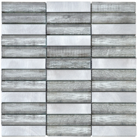 Mosaïque briquette fantasia grey