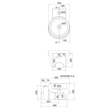 Lavabo Bucket