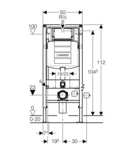 Bati-support Duofix en applique