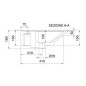 Lavabo ML 90 cuve décalée Lavabo ML 90 cuve décalée