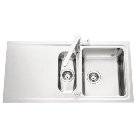 Evier inox Stromboli avec vide sauce