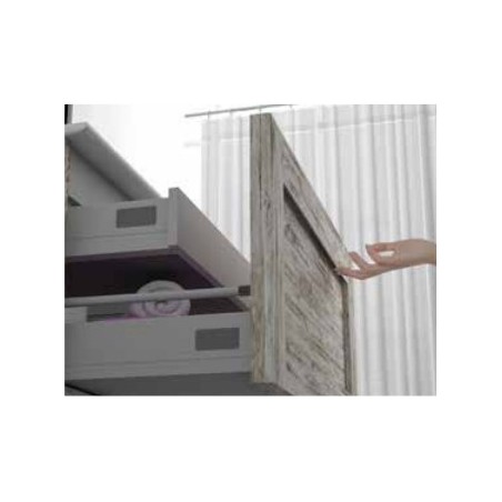 Meuble Suspendu Salle de Bain Denim 120 2 tiroirs