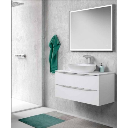 Meuble Suspendu Salle de Bain Landes 100