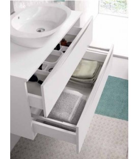 Meuble Suspendu Salle de Bain Landes 100