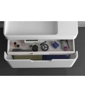 Meuble Suspendu Salle de Bain Strip 80