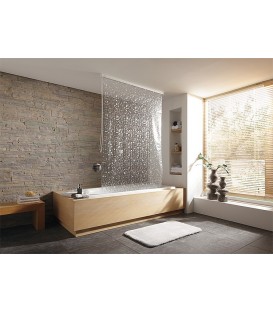Rideau de douche roulant design