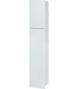 Niche à encastrer pour WC intérieur blanc