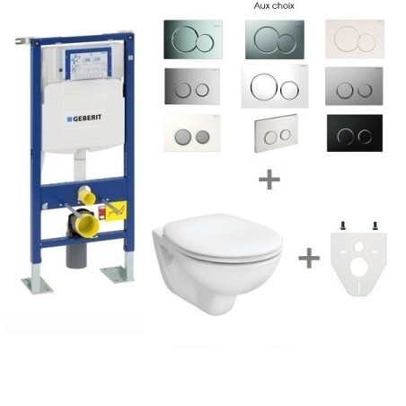 Pack WC suspendu Geberit autoportant